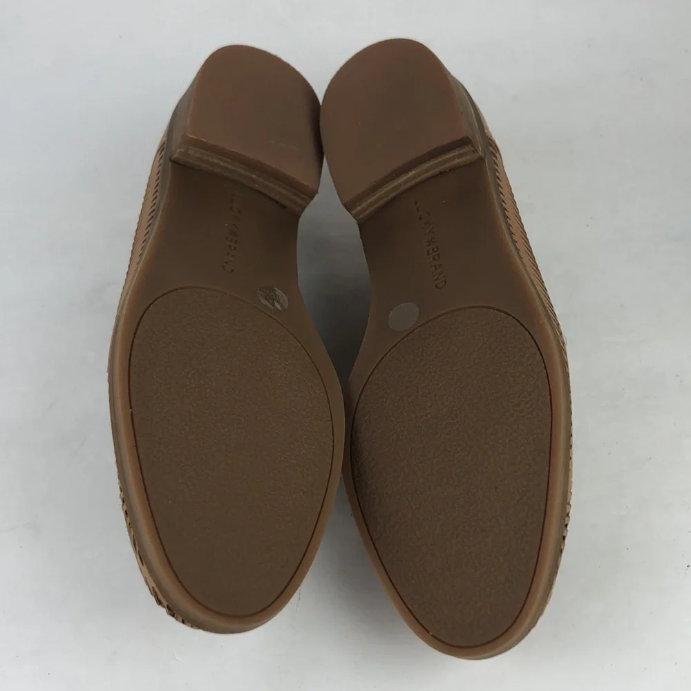 NEW Lucky Brand Camdyn Minimalist Leather Loafer Flats 5